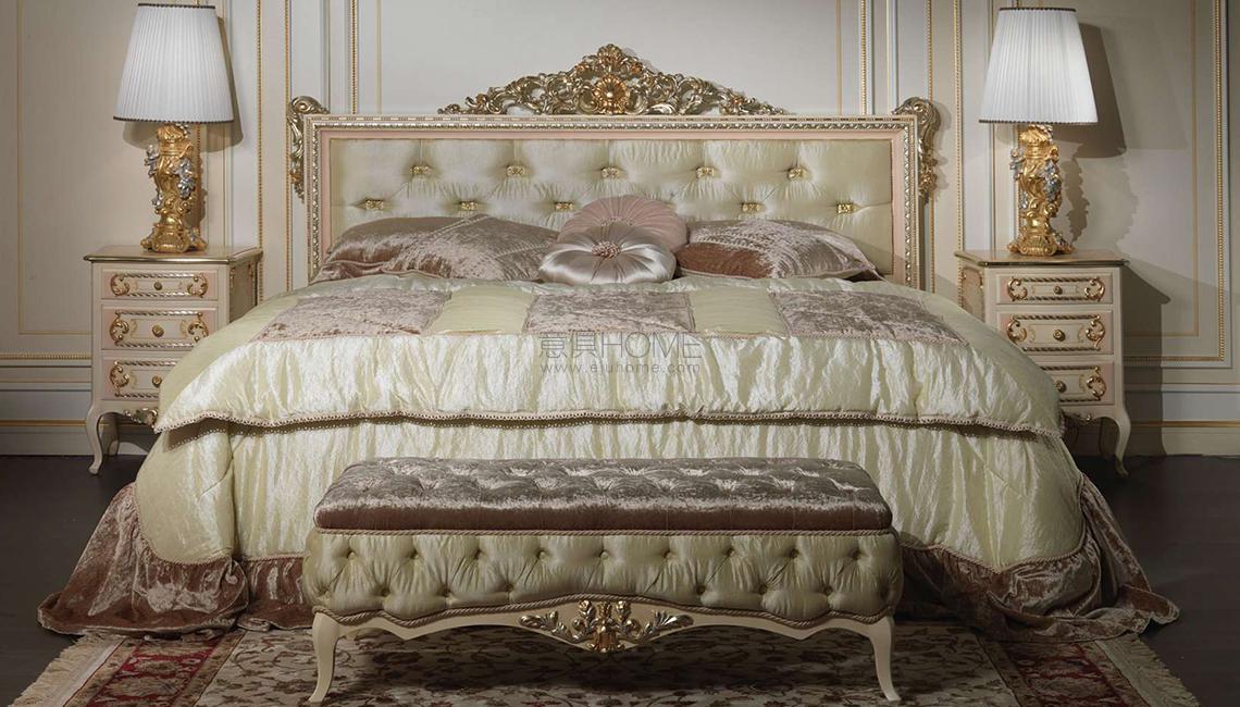 Classic Style Bedroom luxury Louvre 943 邊柜