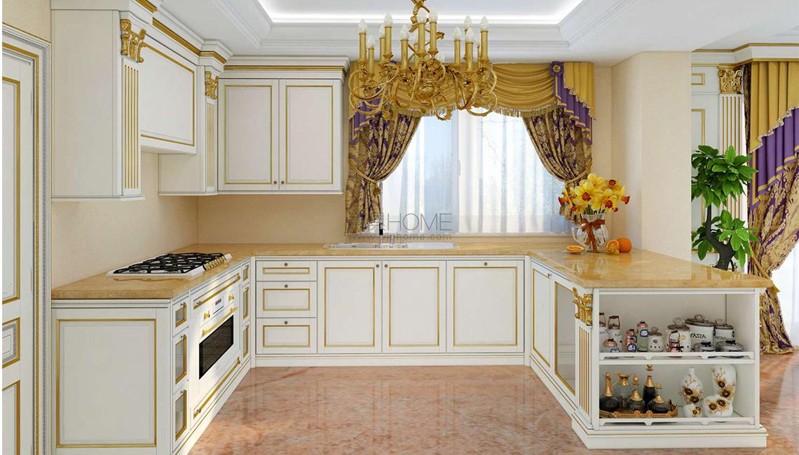 Luxury classic kitchen in Legacy model 整體櫥柜
