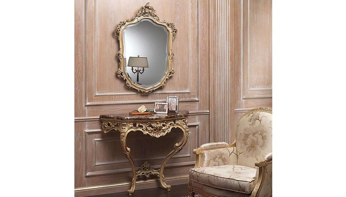 VIMERCATIClassic console with carvings 玄關(guān)桌