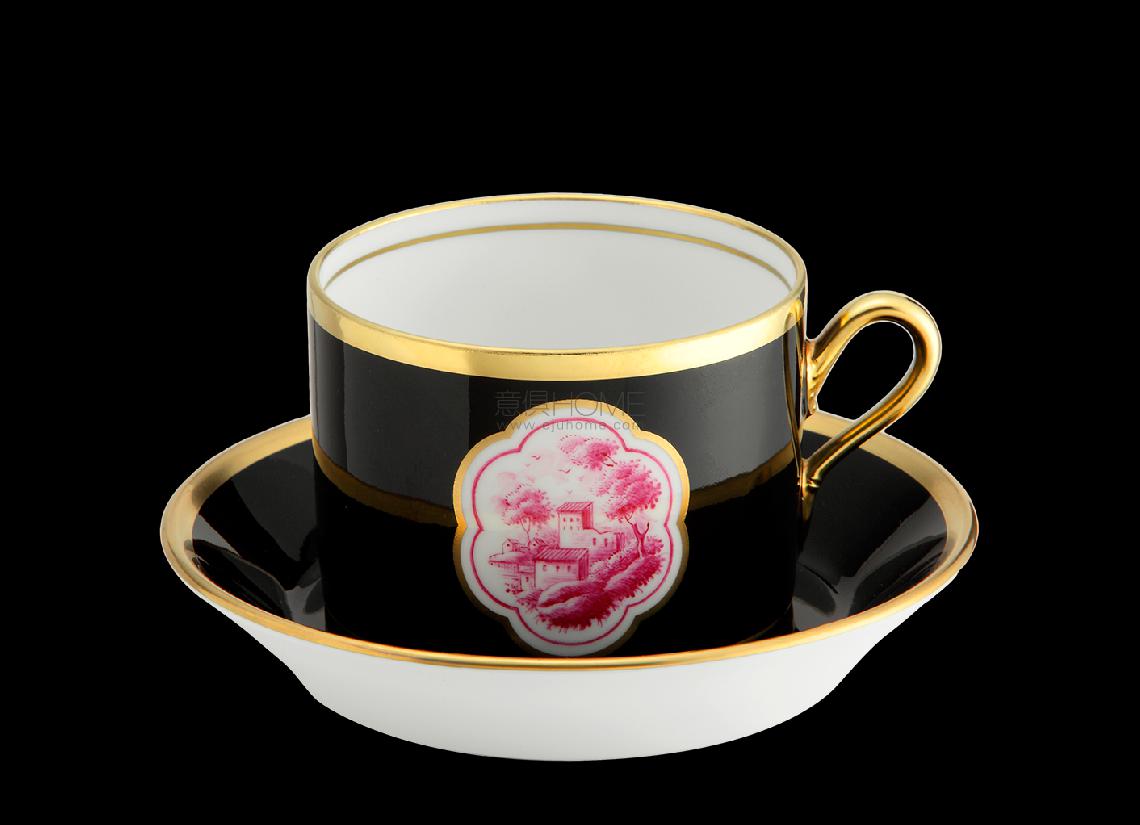 TEA CUP WITH SAUCER茶杯