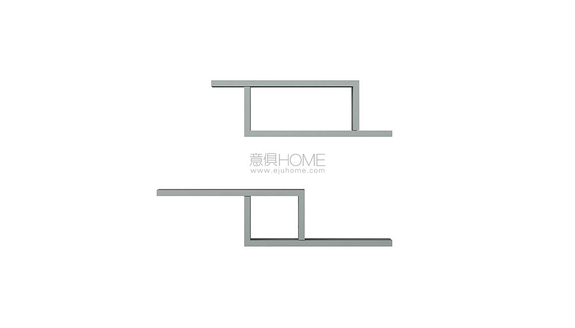 LAGOPontaccio Shelving墻上展示架