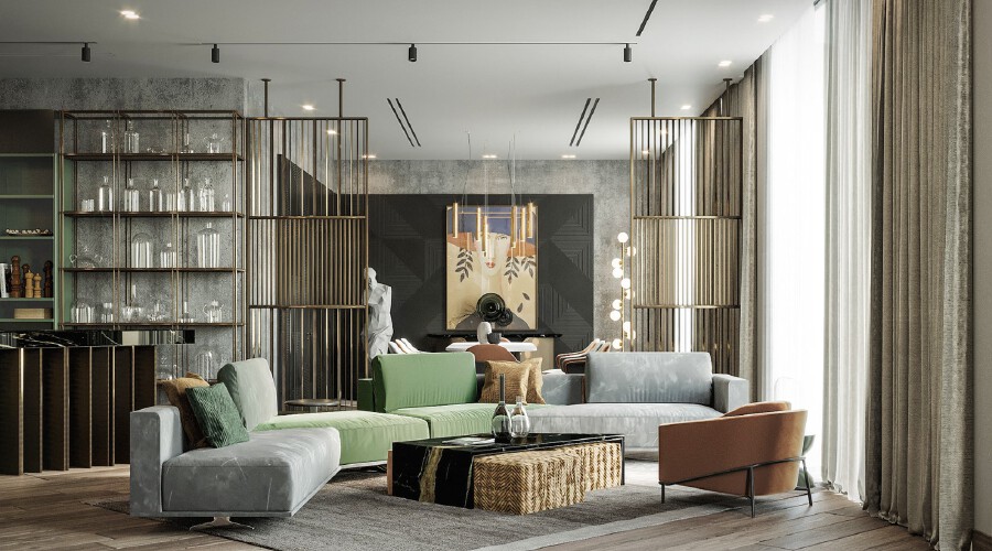 冬日軟裝搭配 | 就要給點(diǎn)不一樣的顏色瞧瞧！