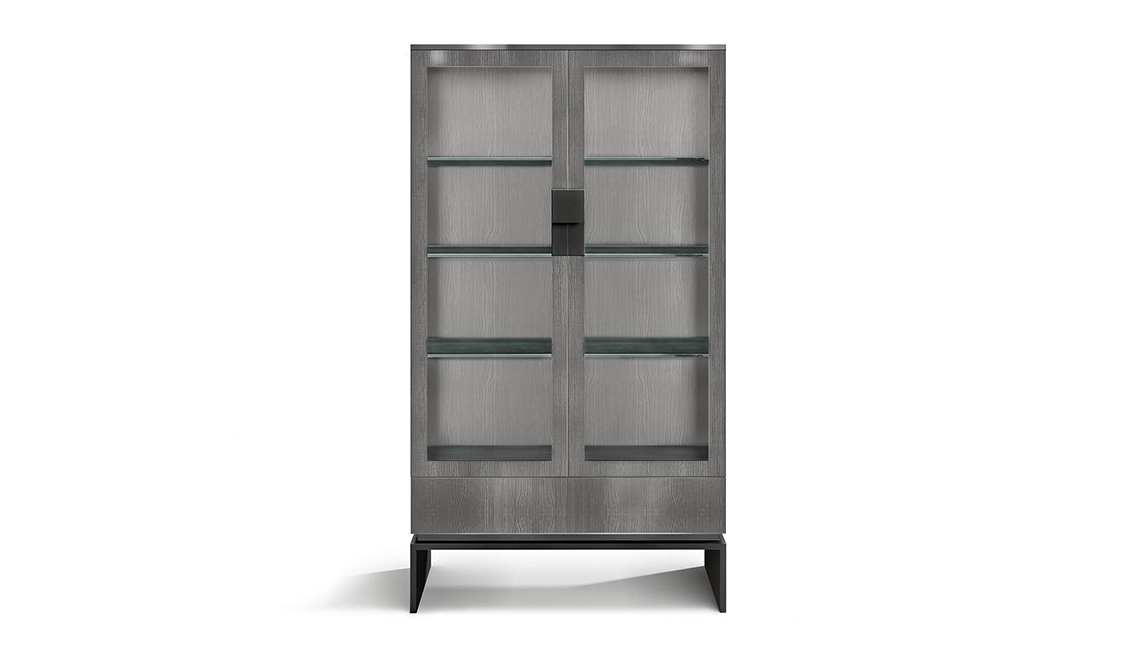 Vetrina con cassetto Black & More高柜