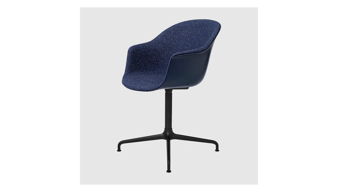GUBIBat Meeting Chair - Front Upholstered, 4-Star base書(shū)椅