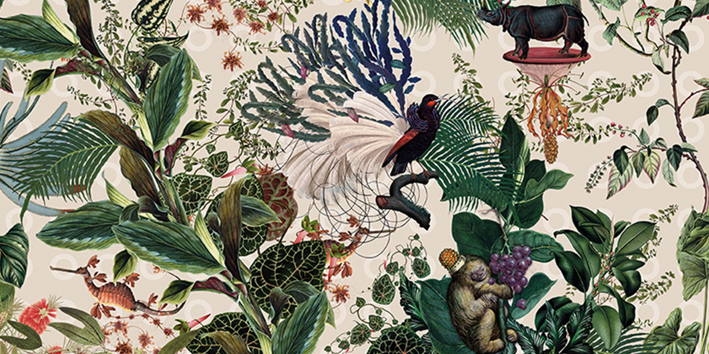 MOOOIMenagerie of Extinct Animals墻布