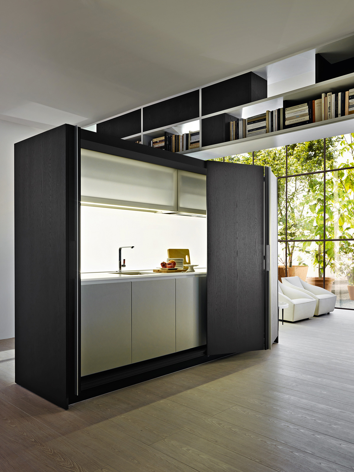 Dada - Molteni&CWALL UNITS AND BACK PANELS LIGHTING廚房家具