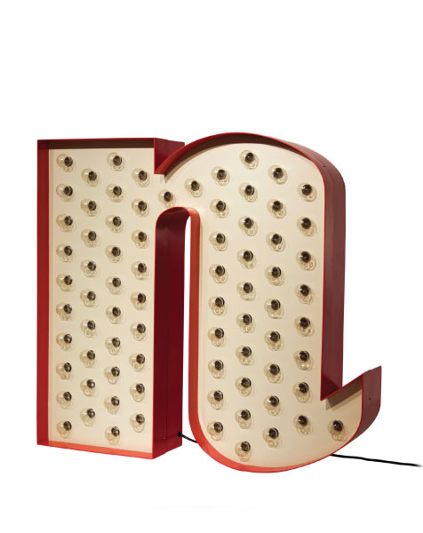 DELIGHTFULLLETTER N GRAPHIC臺(tái)燈