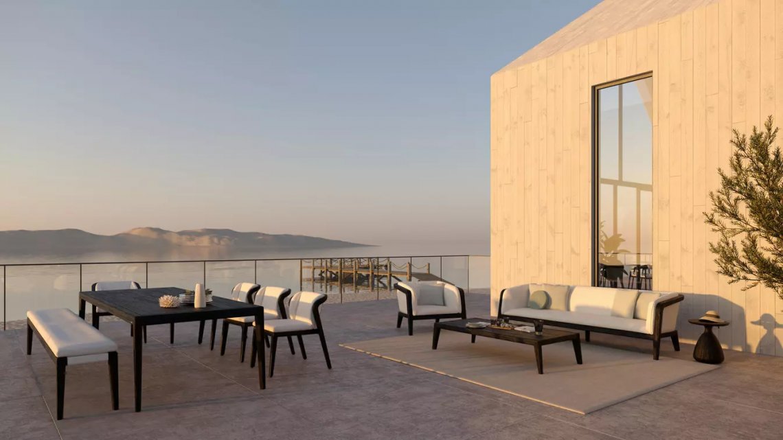 ManuttiSunrise Bench 300x42長(zhǎng)凳