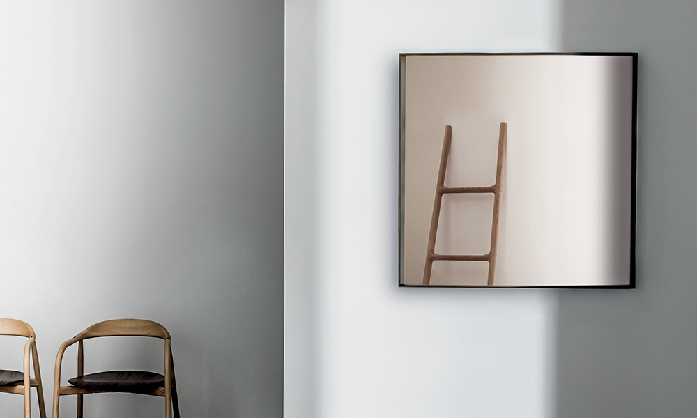 Visual specchiera quadrata鏡子