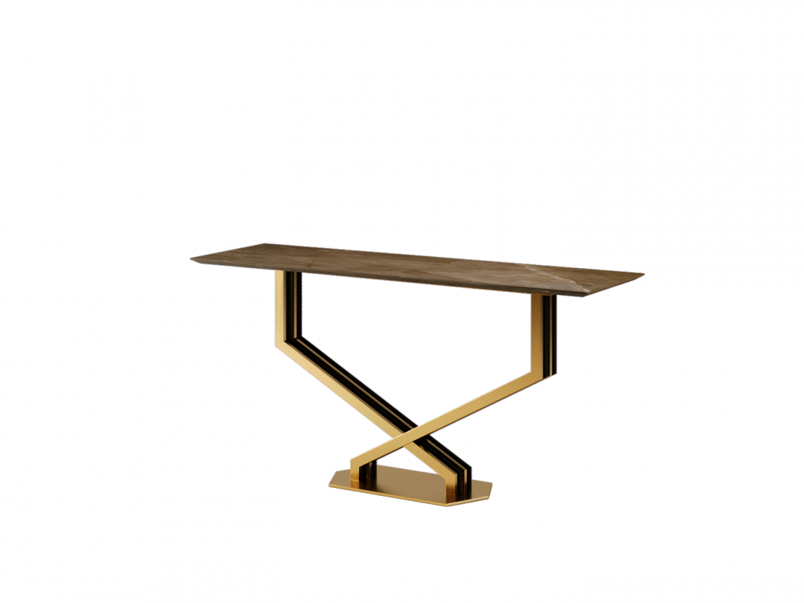 Reverse console茶幾