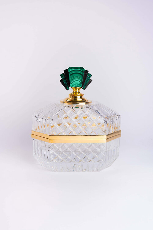 Tosco TicciatiThe Deco 珠寶首飾盒 孔雀石