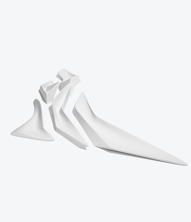 ZAHA HADID DESIGNNICHE CENTREPIECE盤子