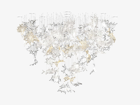 LASVITDancing Leaves雕塑