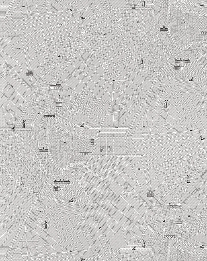 Devon&DevonUrban White Wallpaper墻紙