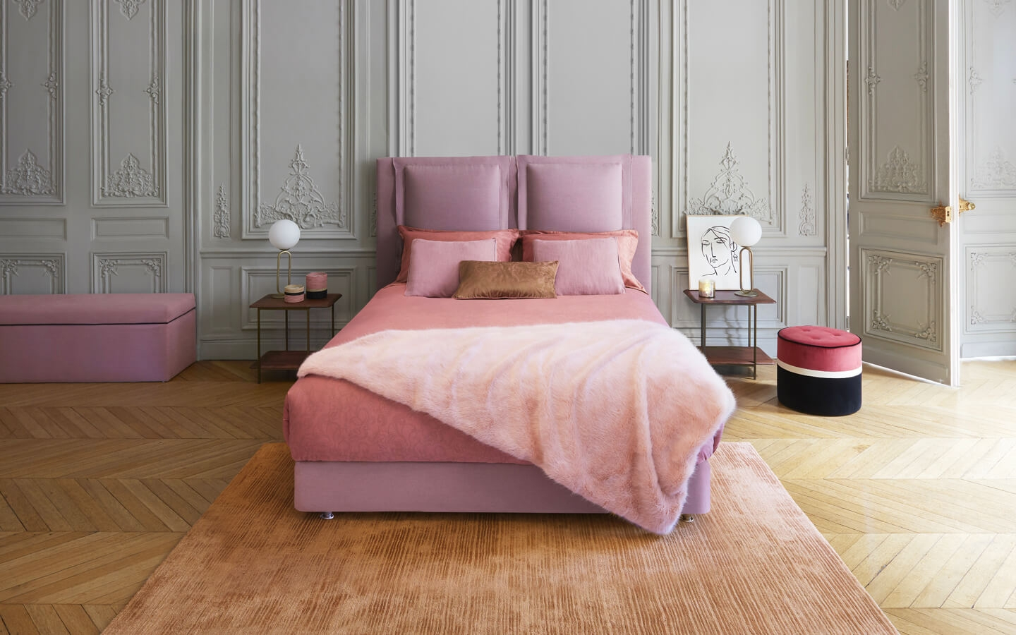 TRECASur-matelas Paris Chambord床屏