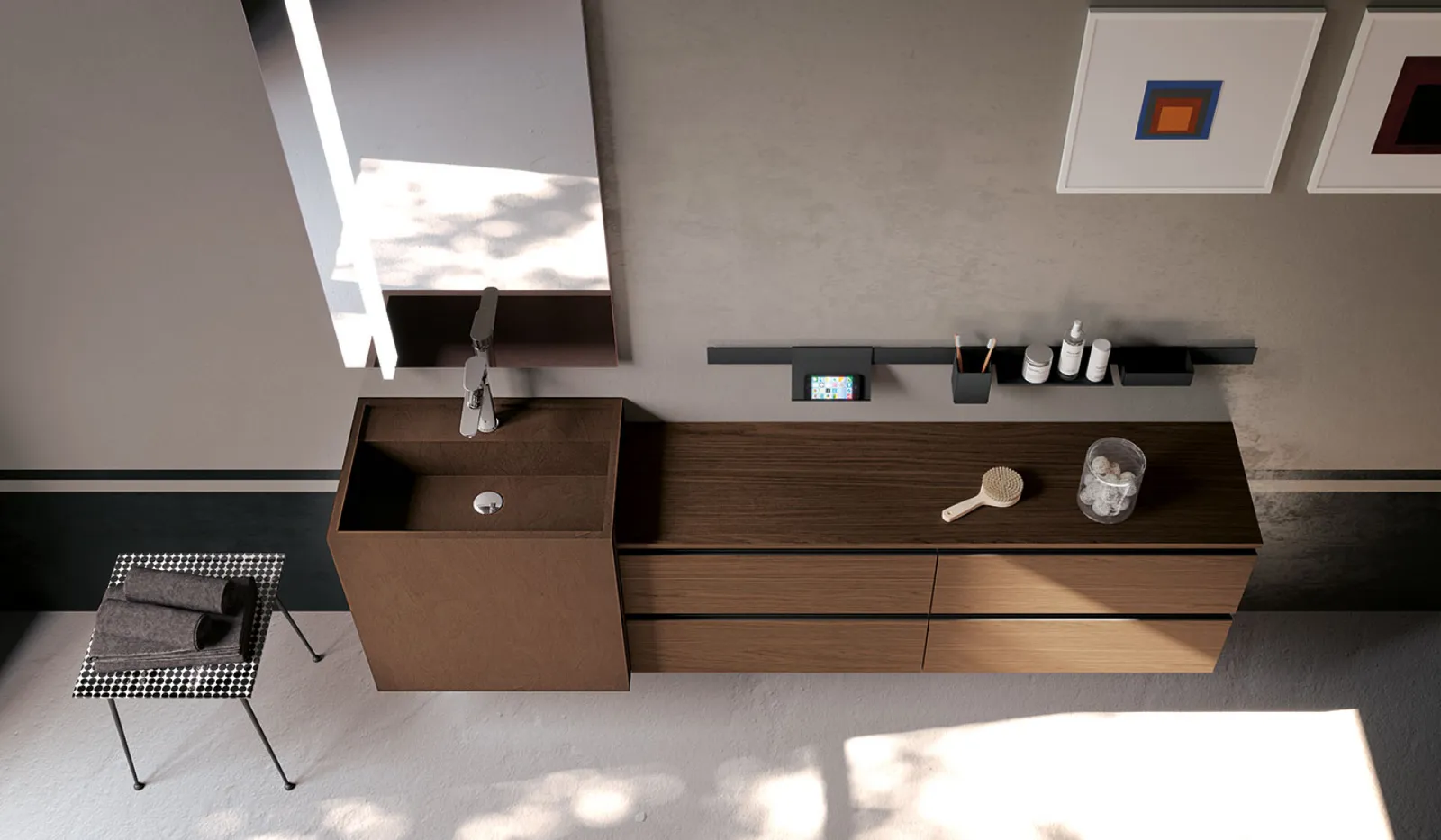 ARCHEDALINEA 08懸掛式浴室柜