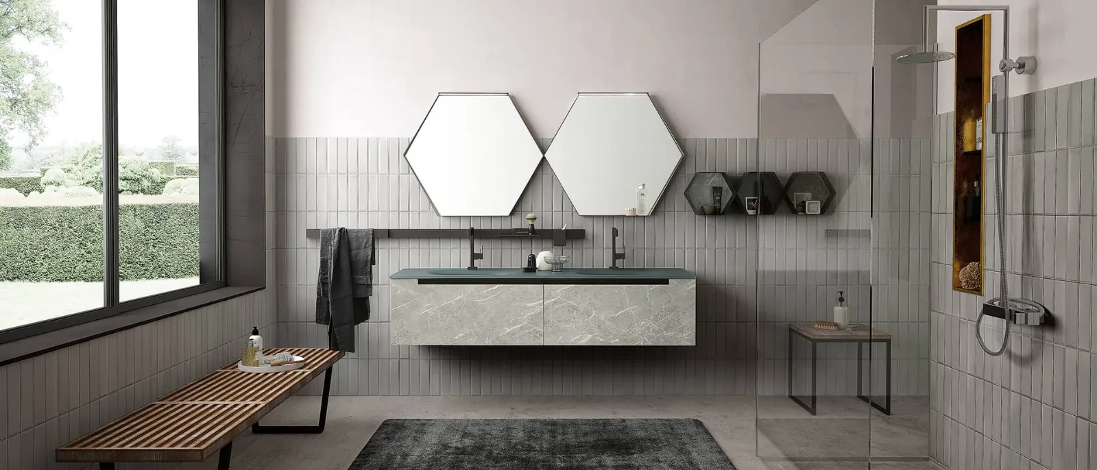 ARCHEDASide 07懸掛式浴室柜