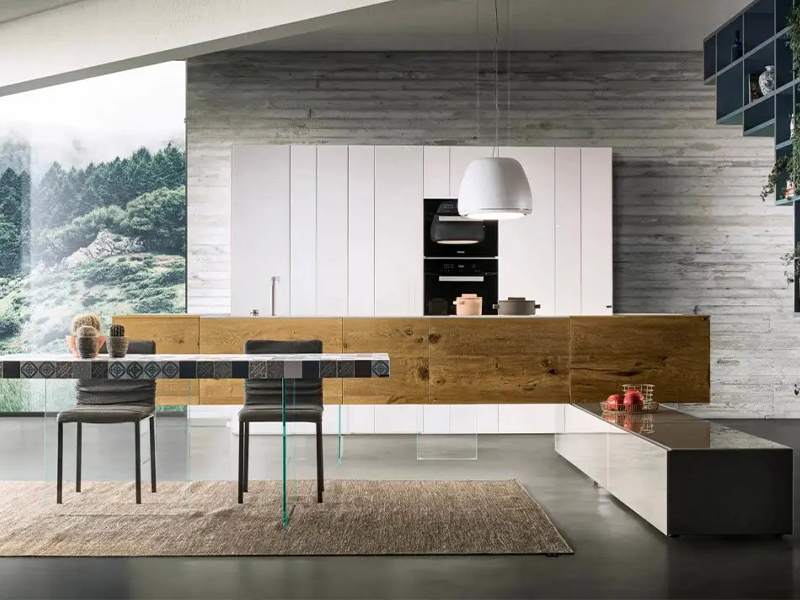 櫥柜也能實現(xiàn)懸?。坎焕⑹怯小澳Хā钡倪M口品牌 | LAGO