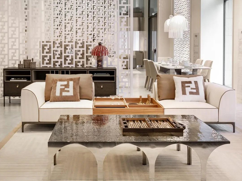 FENDI CASA 又把logo玩出了新花樣！顯性奢華氛圍太高級了