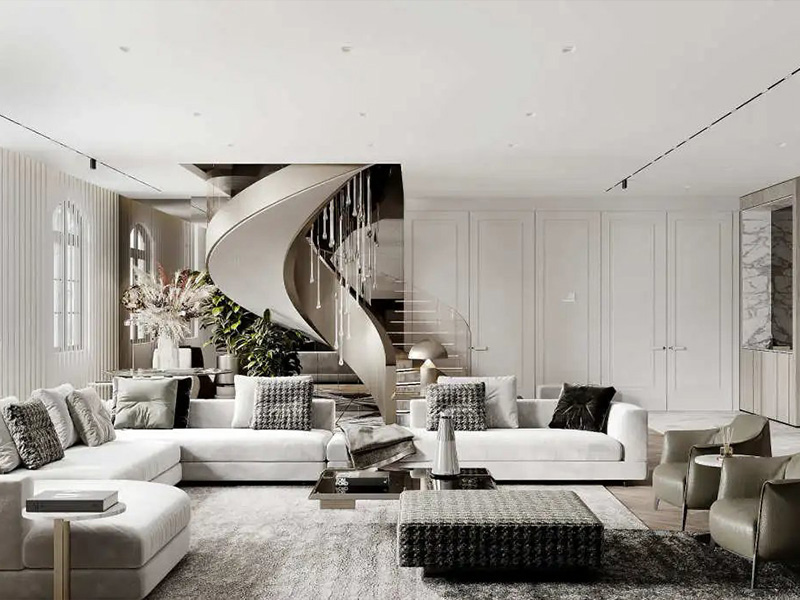 永恒的氛圍 | 850㎡奢華居所，海派腔調(diào)與意式風(fēng)情的璀璨交響